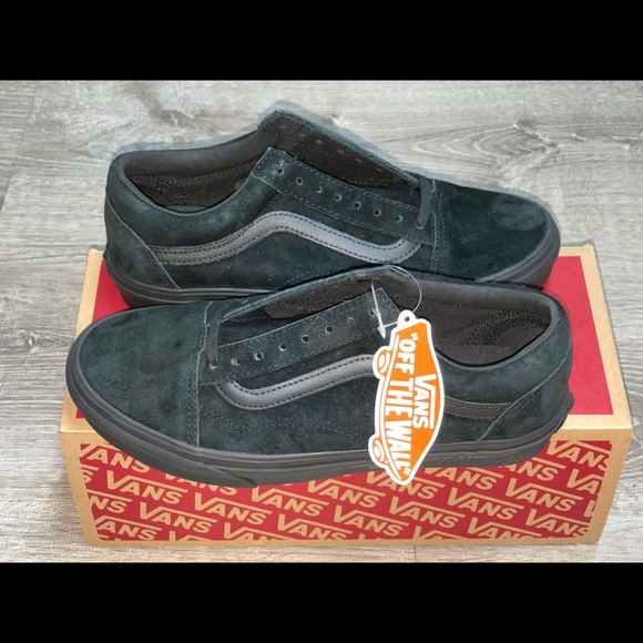 Vans Shoes - Vans Old skool Nubuck black suede shoes